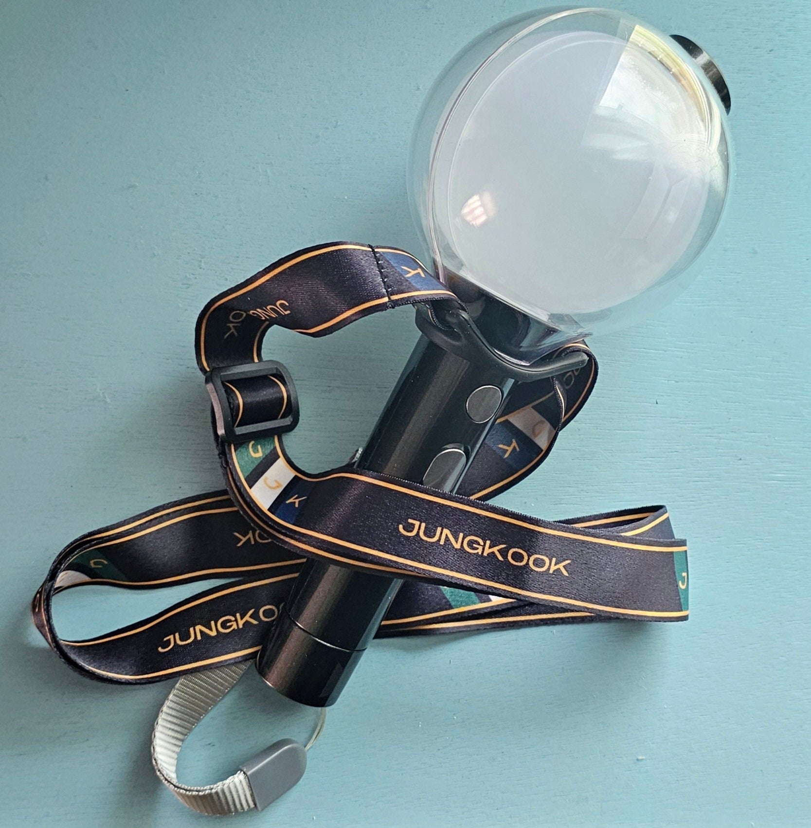 Golden inspired lightstick lanyard / fanlight lanyard / lightstick strap / lightstick holder / lightstick carrier