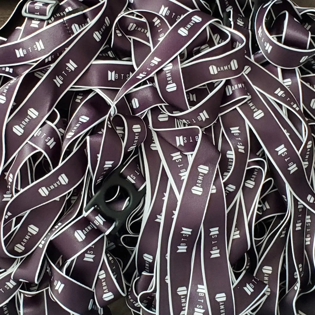 ARMY Kpop inspired lightstick lanyard / fanlight lanyard / lightstick strap / lightstick holder / lightstick carrier